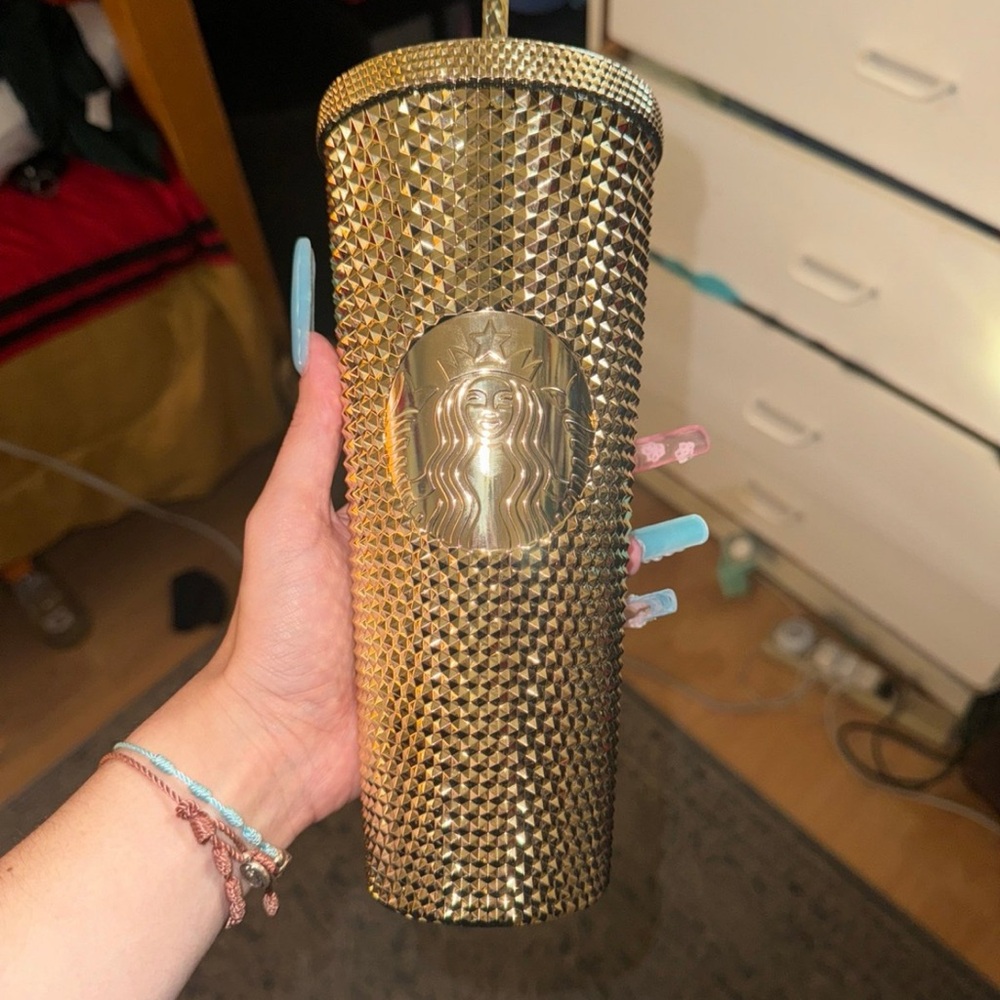 Gold Studded Tumbler